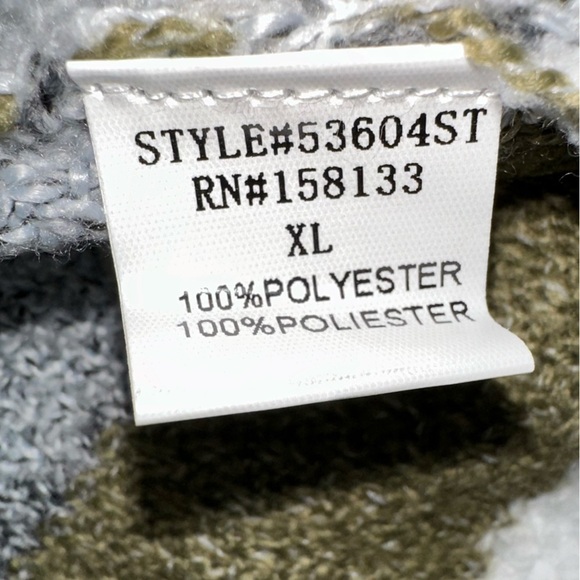 PINK CLOVER Womens extra large double pocket open front cardigan Stitch Fix NWOT - Picture 6 of 11